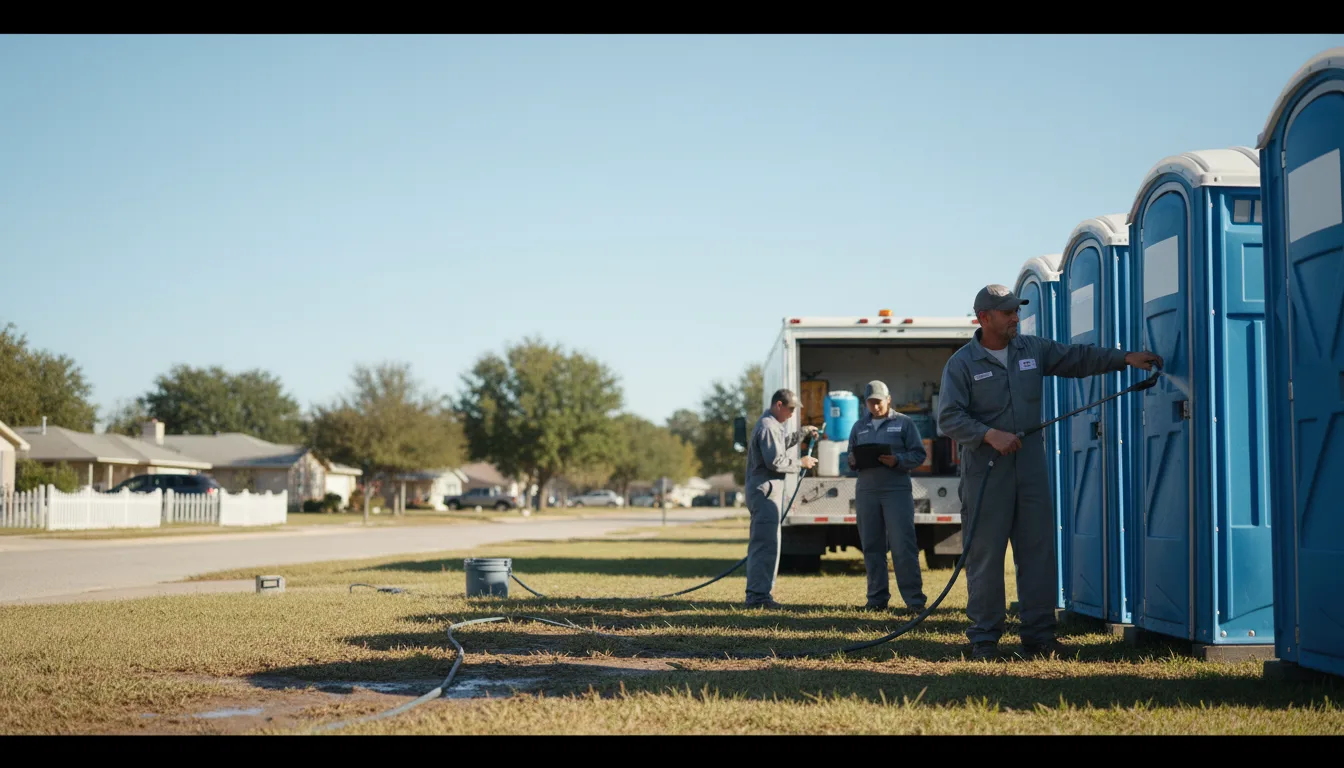 Long-Term Portable Toilet Rental in Collins, MS near me